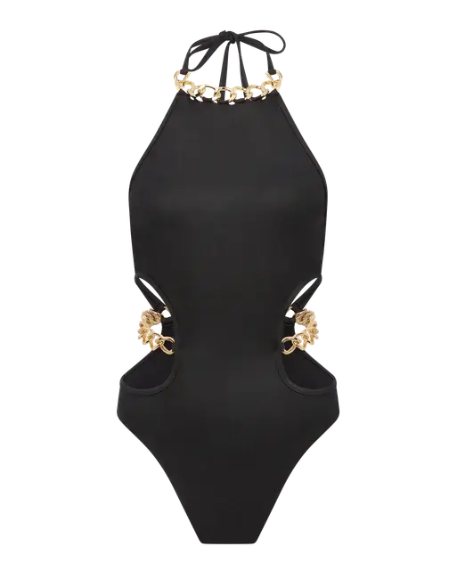 Axl Swimsuit Black/Gold | Agent Provocateur