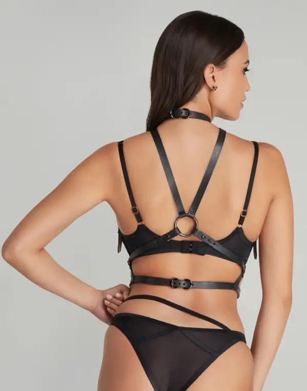 Veronika Harness Black | Agent Provocateur
