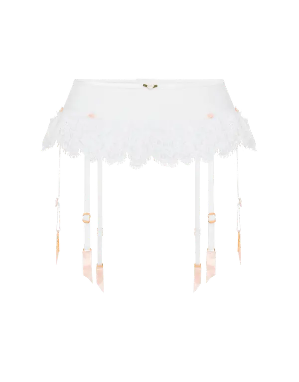 Clarissa Suspender White | Agent Provocateur
