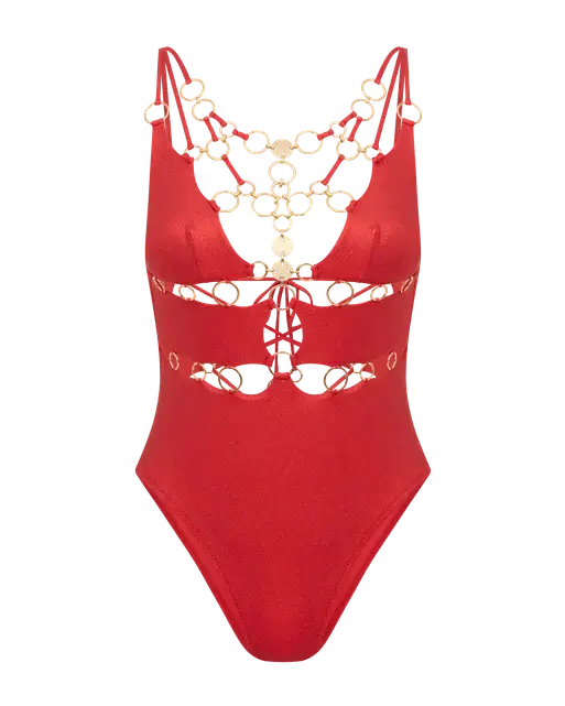 Davine Swimsuit Red | Agent Provocateur