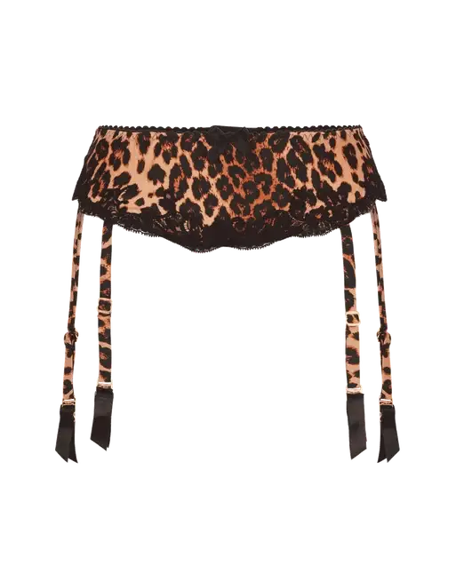 Molly Suspender Leopard | Agent Provocateur