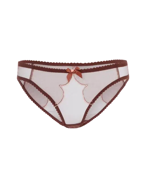 Lorna Full Brief Chestnut | Agent Provocateur