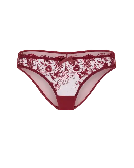 Jayce Full Brief Burgundy | Agent Provocateur
