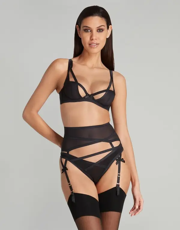 Joan Suspender Black | Agent Provocateur