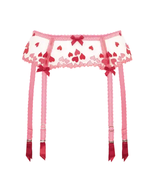 Cupid Suspender Pink | Agent Provocateur