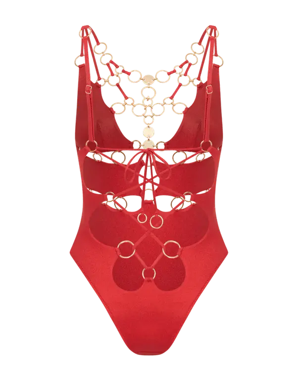 Davine Swimsuit Red | Agent Provocateur