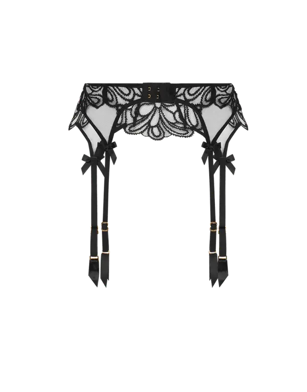 Nelle Suspender Black | Agent Provocateur
