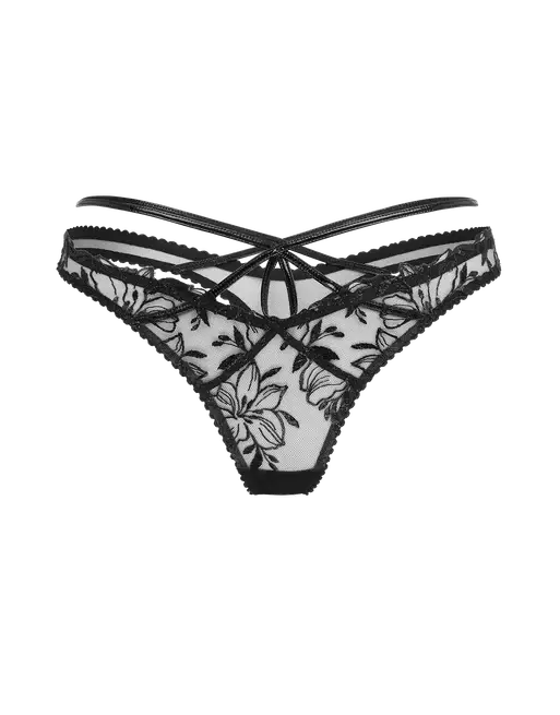Ozella Thong Black | Agent Provocateur
