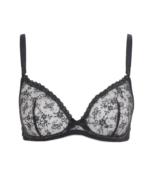 Malorey Full Cup Underwired Bra Black | Agent Provocateur