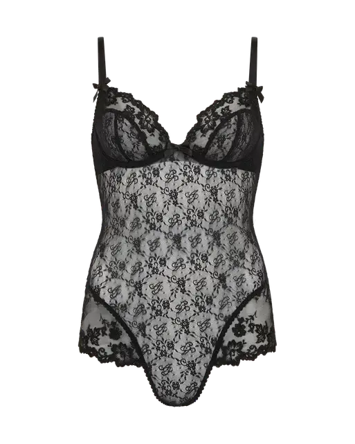Josephina Bodysuit Black | Agent Provocateur