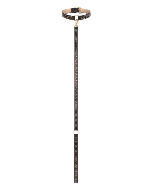 Fonda Choker And Leash Black Crystal | Agent Provocateur