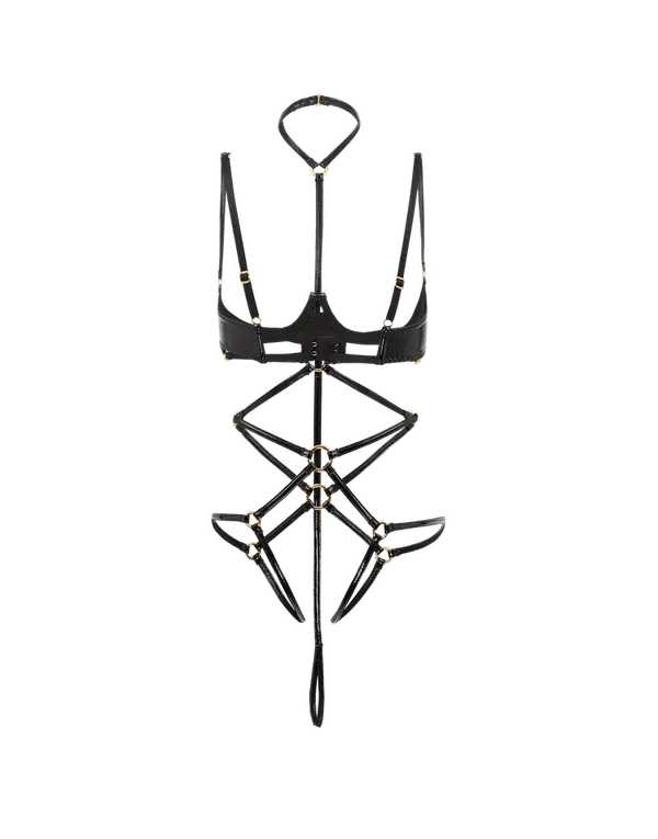 Ozella Playsuit Black | Agent Provocateur
