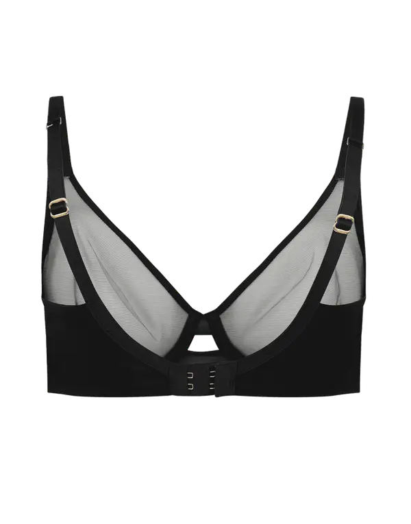 Lucky Full Cup Underwired Bra Black | Agent Provocateur