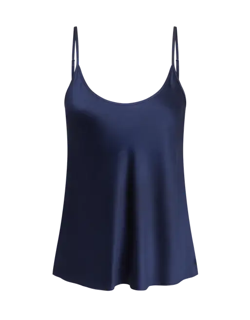 Cecily Camisole Top Navy/Navy | Agent Provocateur