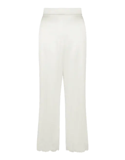 Amelea Pyjama Trousers Ivory | Agent Provocateur