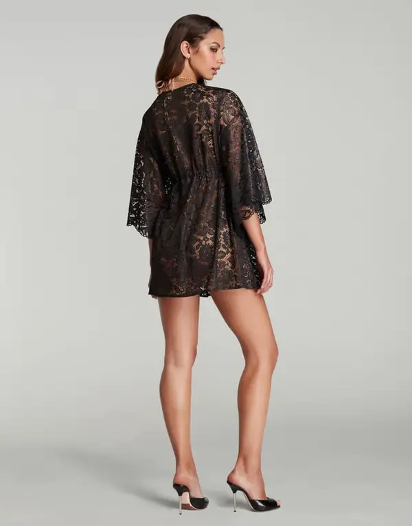 Trixa Kaftan Black/Gold | Agent Provocateur