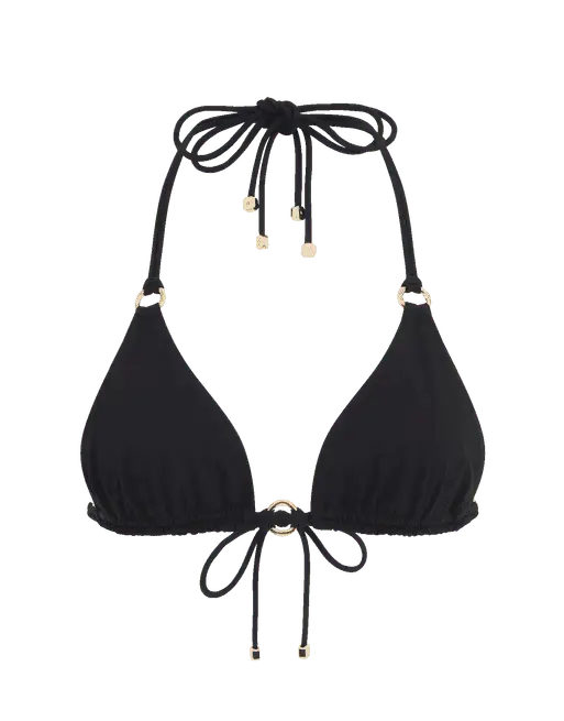 Malisa Triangle Bikini Top Black | Agent Provocateur