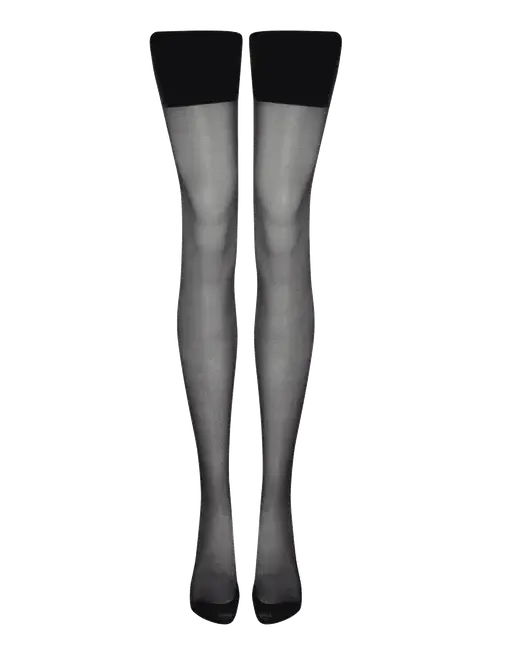Amber Stockings Black | Agent Provocateur