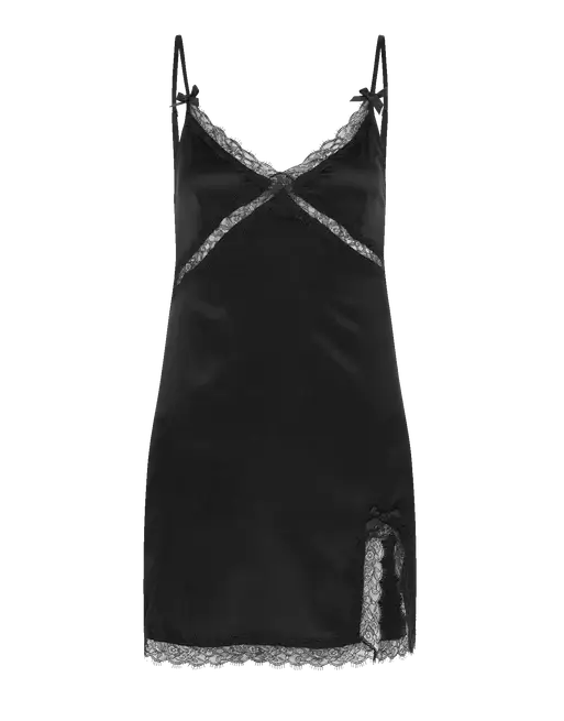 Gisele Short Slip Black | Agent Provocateur