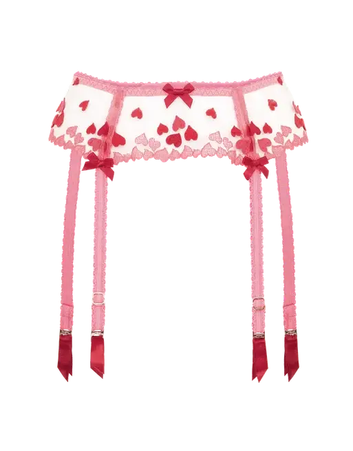 Cupid Suspender Pink | Agent Provocateur