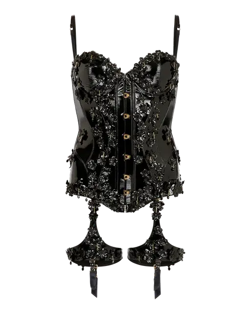 Lilathe Corset  Black | Agent Provocateur