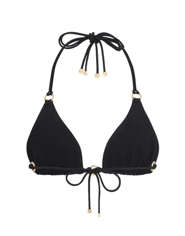 Malisa Triangle Bikini Top Black | Agent Provocateur