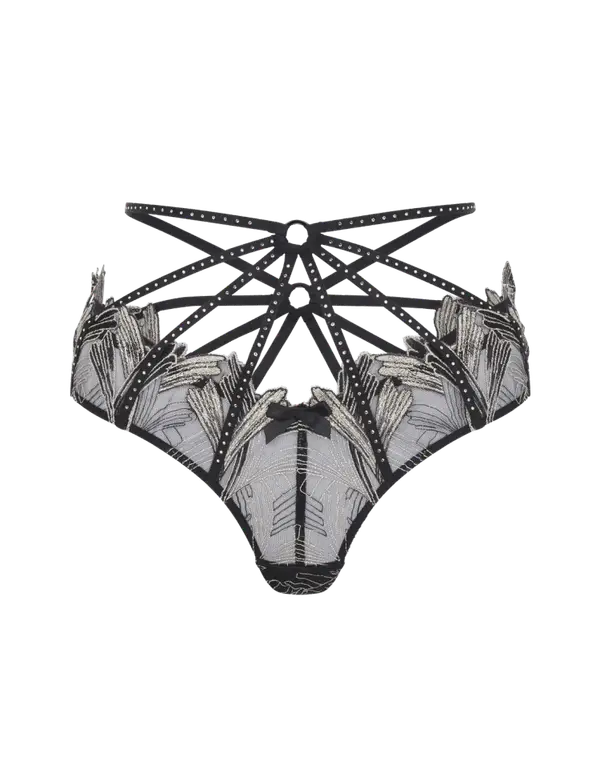 Christalina Full Brief Silver | Agent Provocateur