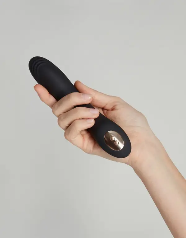 The Cha cha cha Vibrator Black | Agent Provocateur
