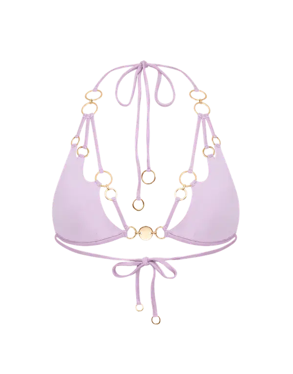 Davine Bikini Top Lilac | Agent Provocateur