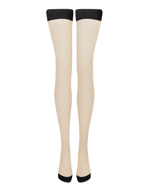 Tanzie Hold Ups Champagne | Agent Provocateur
