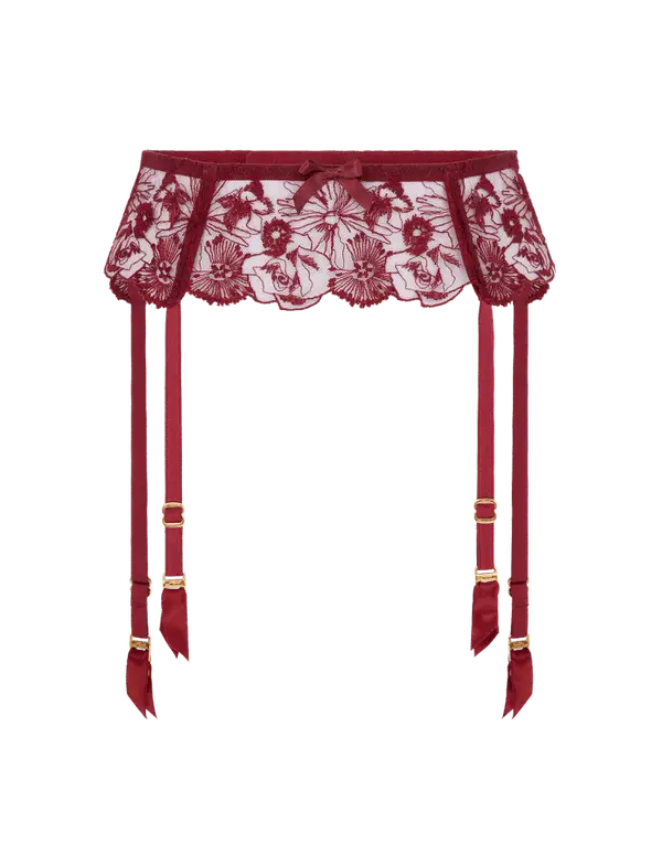 Jayce Suspender Burgundy | Agent Provocateur