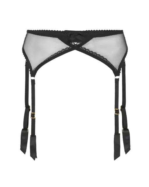 Fia Suspender Black | Agent Provocateur