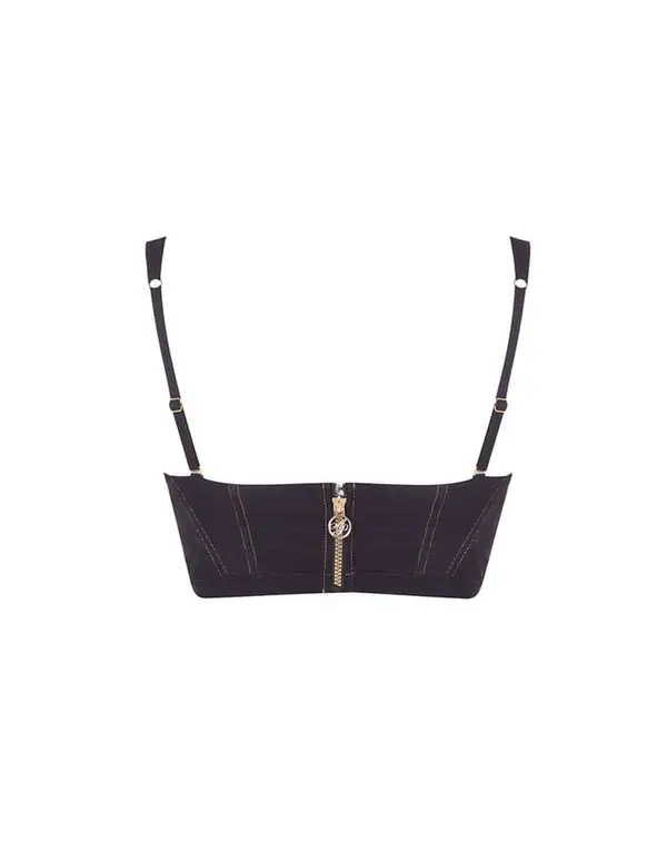 Safiya Bikini Top Black | Agent Provocateur