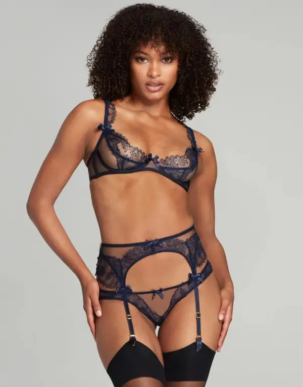 Willa Suspender Navy | Agent Provocateur