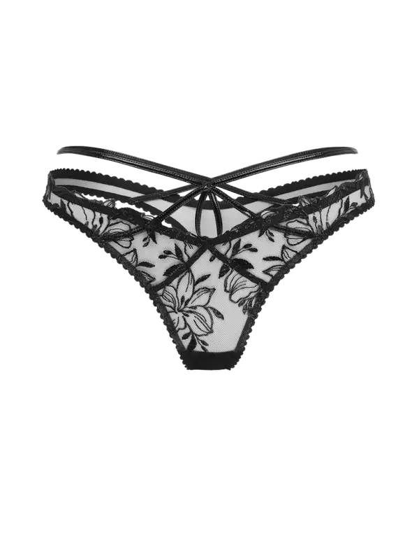 Ozella Thong Black | Agent Provocateur
