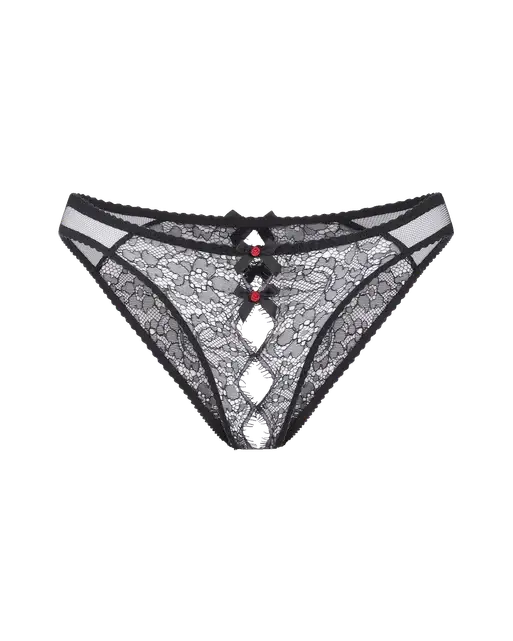 Lorna Lace Ouvert Black | Agent Provocateur