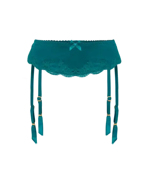 Molly Suspender Jade | Agent Provocateur