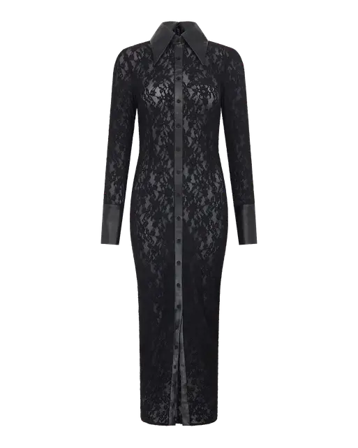 Violit Midi Dress Black | Agent Provocateur