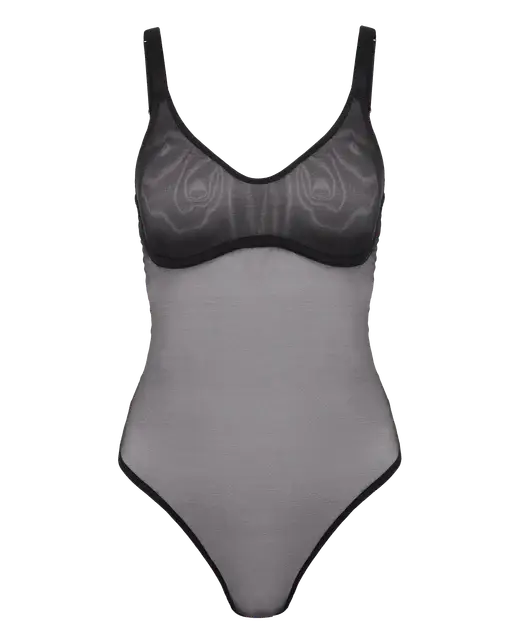 Lucky Bodysuit Black | Agent Provocateur