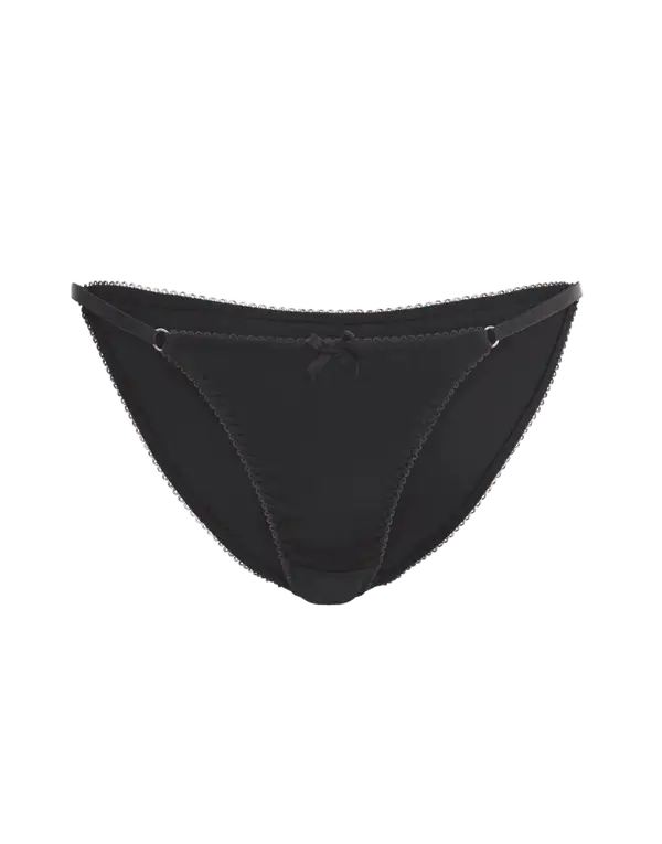 Ettie Silk Full Brief Black | Agent Provocateur