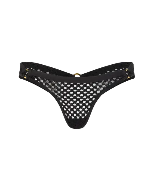 Bubbles Thong Black | Agent Provocateur