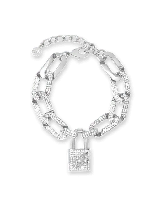 Meriem Bracelet Silver/Crystal | Agent Provocateur