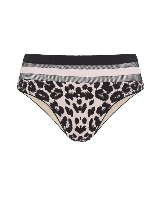 Zenaya High Waisted Bikini Bottom Leopard | Agent Provocateur