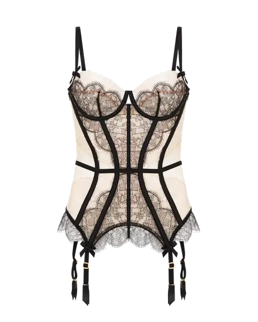 Vitoria Basque Black/Blush | Agent Provocateur