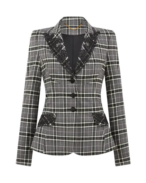 Margette Jacket Tartan | Agent Provocateur