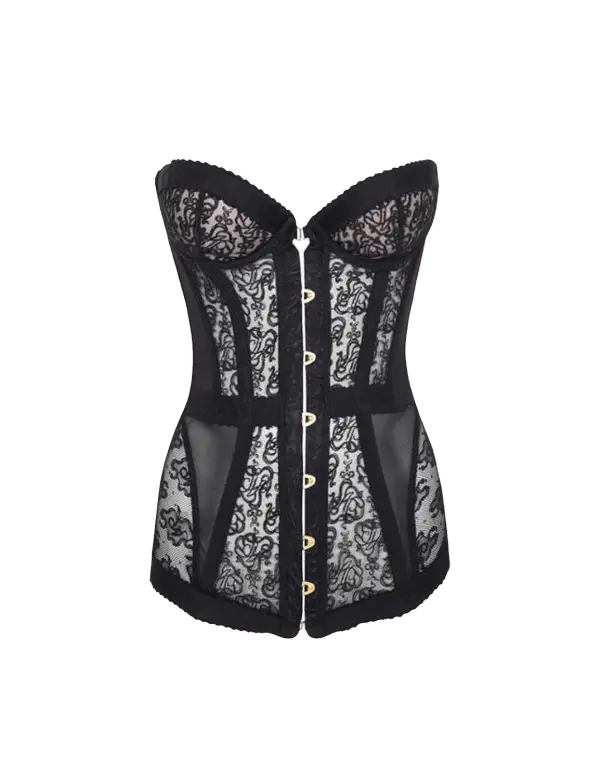 Mercy Corset Black | Agent Provocateur