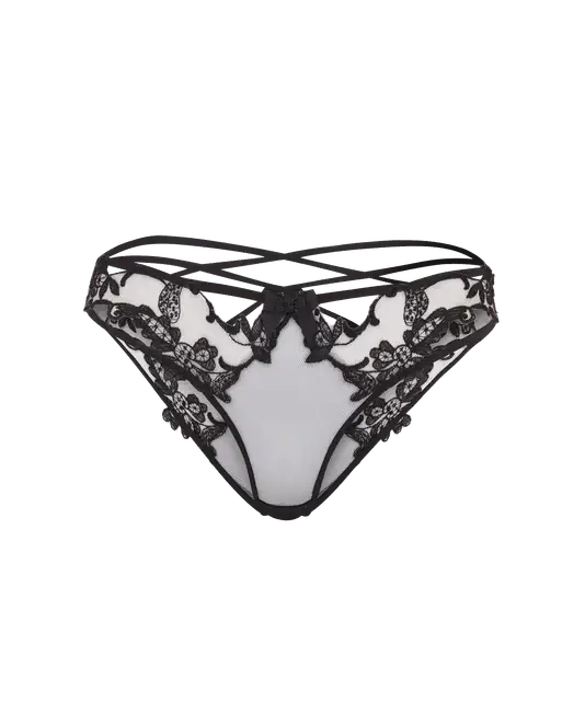 Mirabelle Ouvert  Black | Agent Provocateur