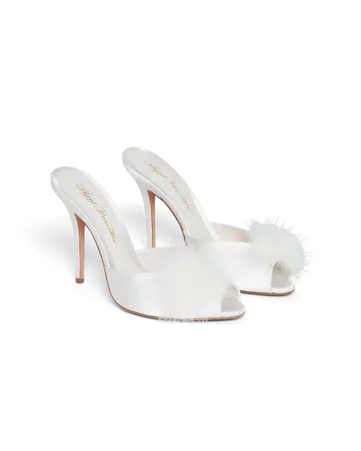 Allegrah Mules Ivory | Agent Provocateur