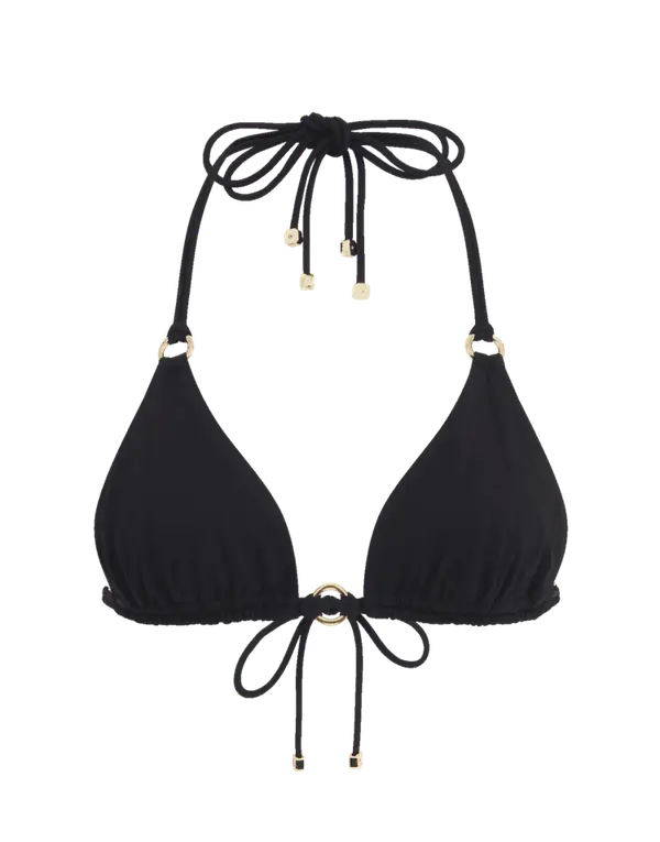 Malisa Triangle Bikini Top Black | Agent Provocateur
