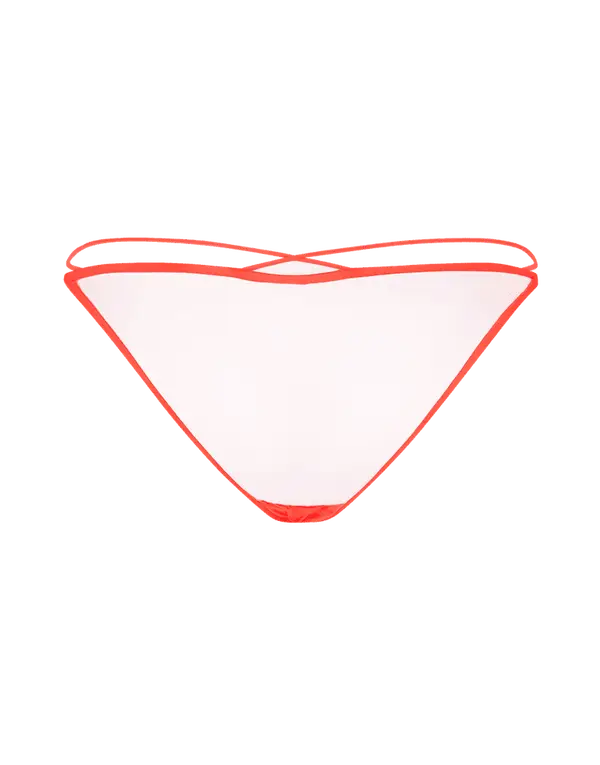 Zella Brief  Neon Orange/Sand | Agent Provocateur